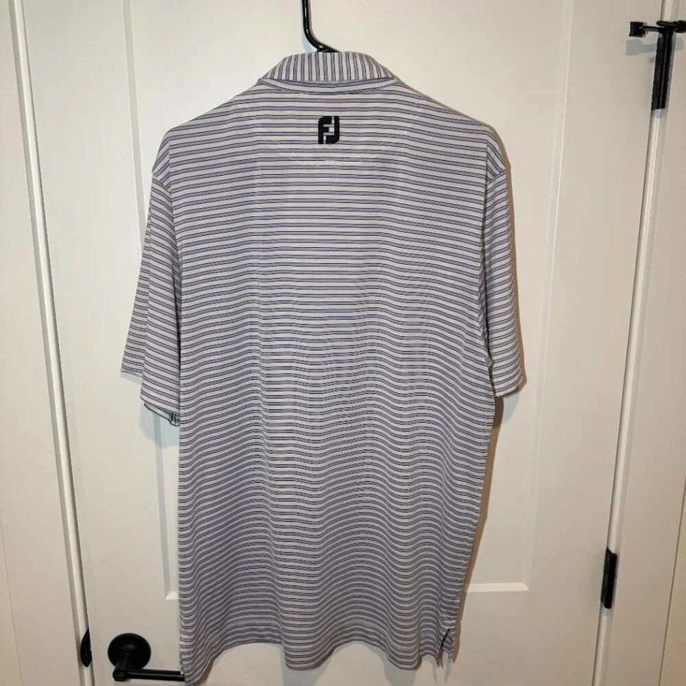 Footjoy Performance Stretchy Golf Polo. Lightweight, breathable, size L. - Picture 4 of 6